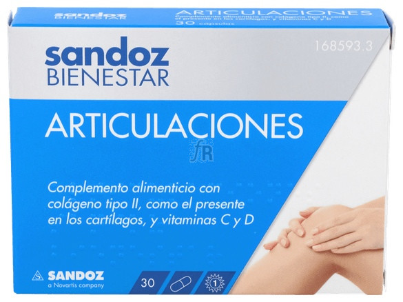 Sandoz Bienestar Articulaciones 30 Caps - Varios