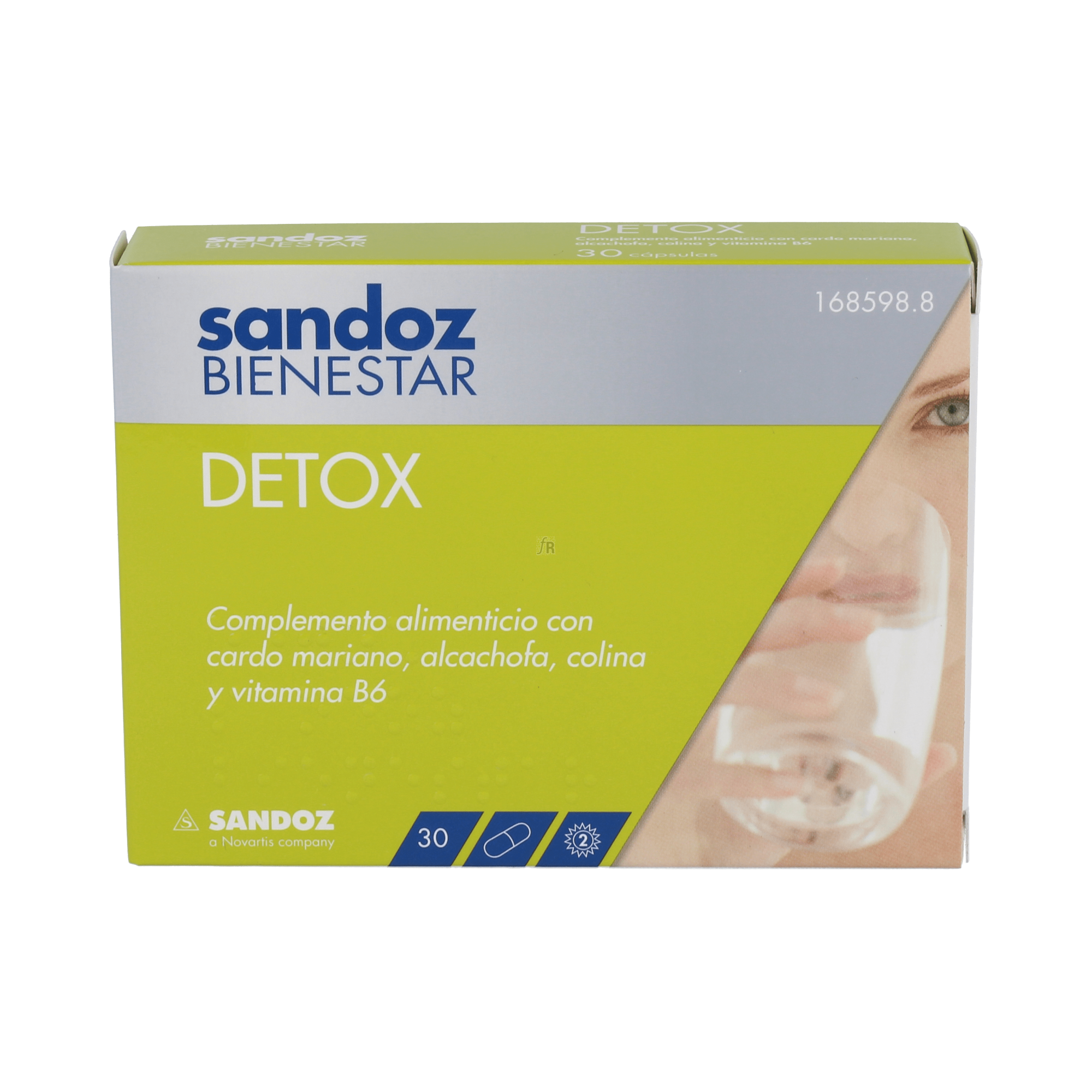 Sandoz Bienestar Detox 30 Caps