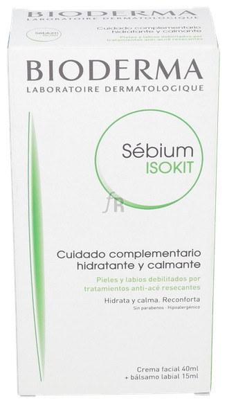 Sebium Isokit Bioderma 40 Ml + 15 Ml