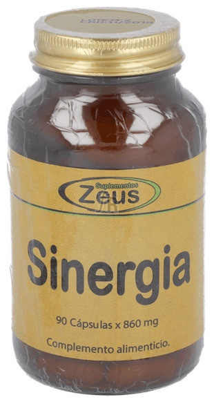 Sinergia 90 Cápsulas 860 Mg. - Zeus