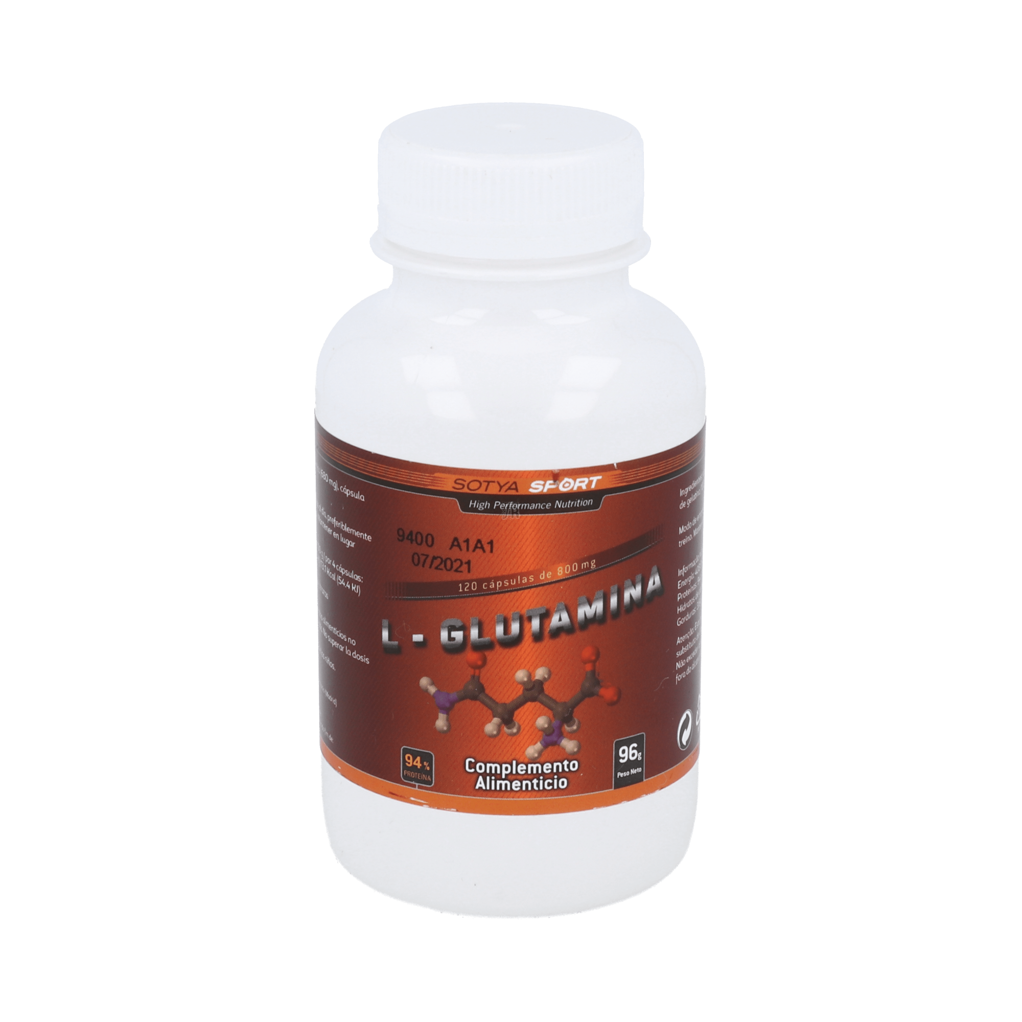 Sotya L-Glutamina 120 Caps