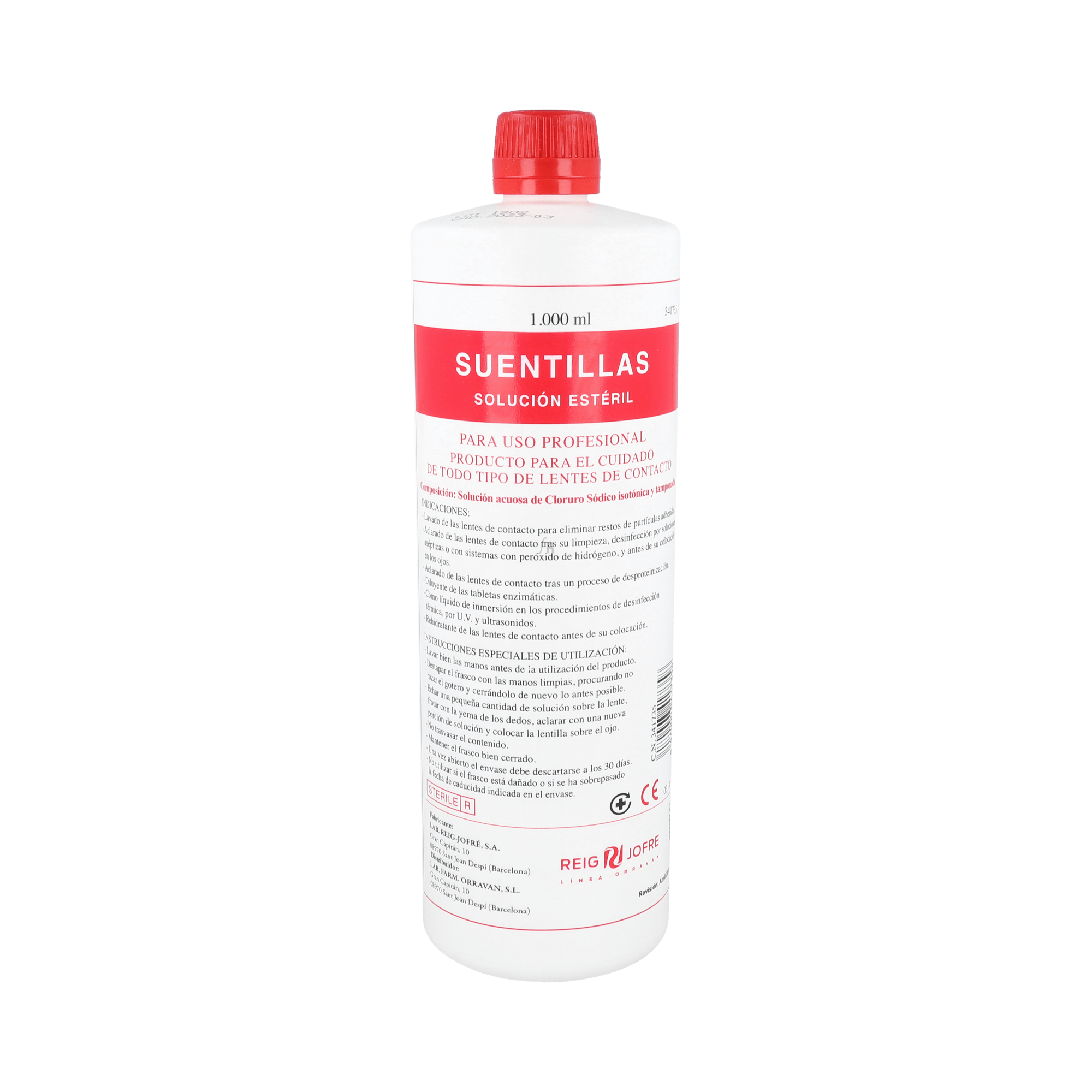 Suentillas Solucion Esteril 1000 Ml