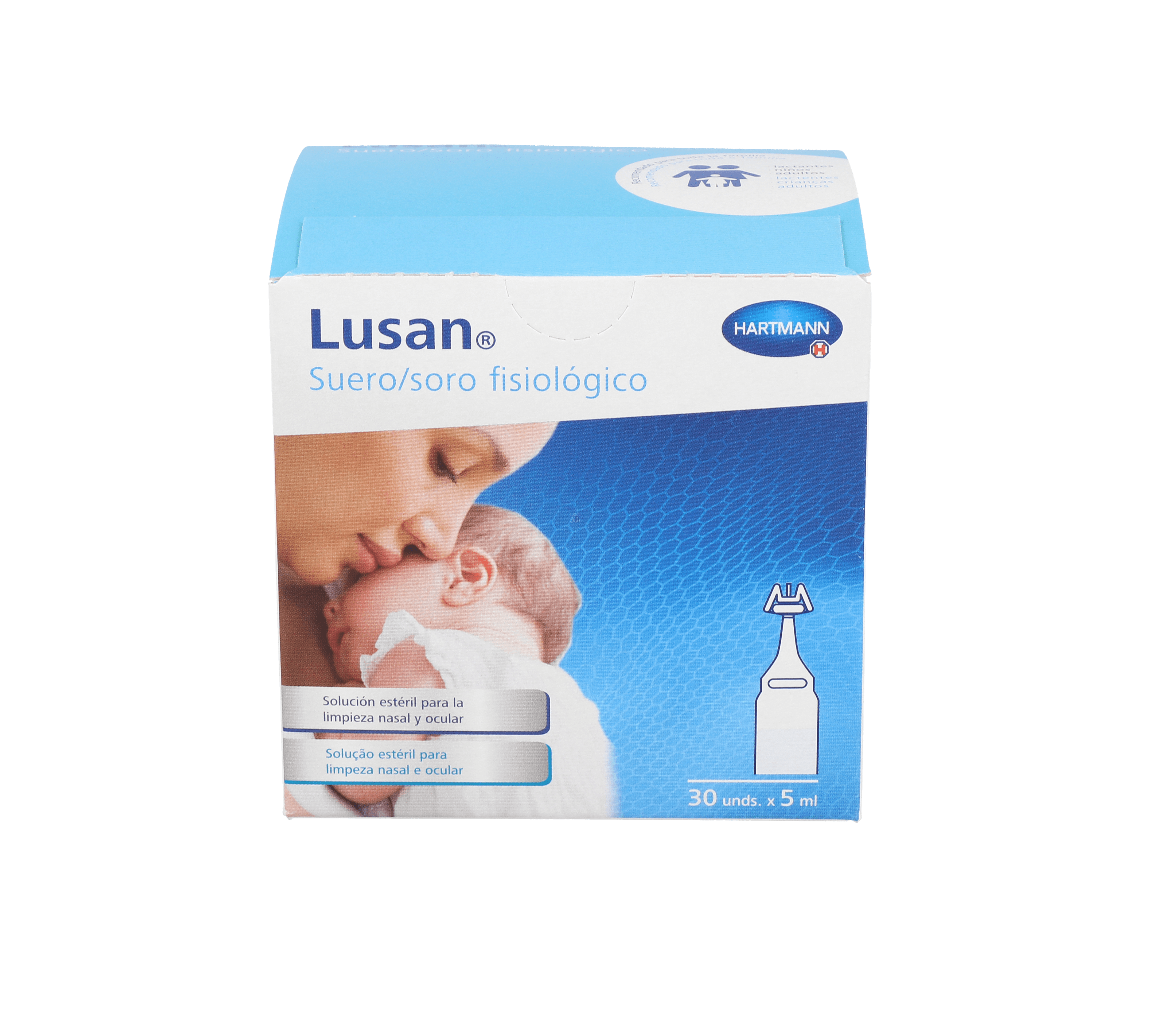 Suero Lusan Fisio Nasal Monod 5 Ml 30 U