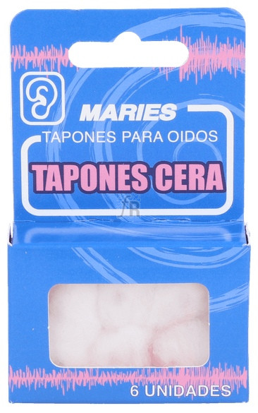 Tapones Oidos Cera Maries 6U