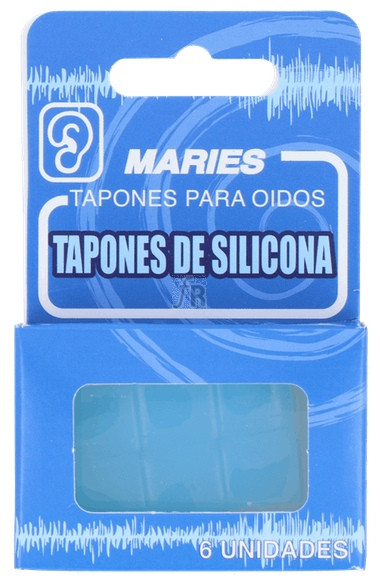 Tapones Oidos Silicona 6U - Varios