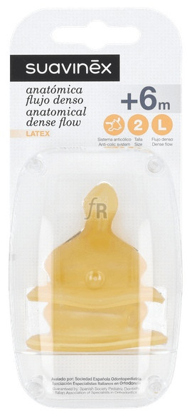 Tetina Suavinex Latex T2 L 2U