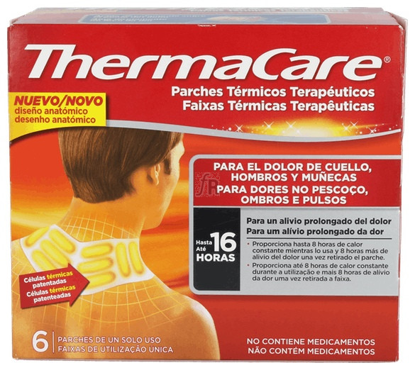 Thermacare Cuello Hombros Y Muñecas Parches Term - Pfizer