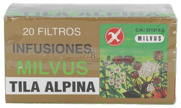 Tila Alpina Infusión 20 Filtros