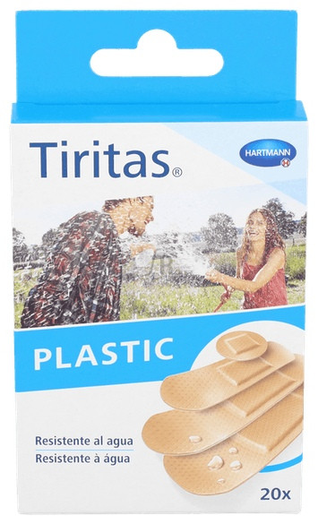 Tiritas Plástico Surtidas 20 Unidades