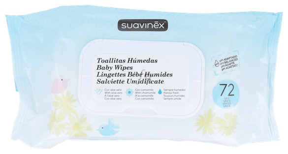 Toallitas Suavinex Hum Doble E 72U - Suavinex