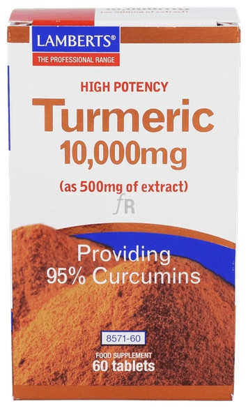 Turmeric 500Mg (Curcuma) 60Tabletas Lamberts