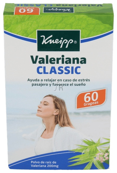 Valeriana Kneipp 60 grageas | Farmacia Ribera Online