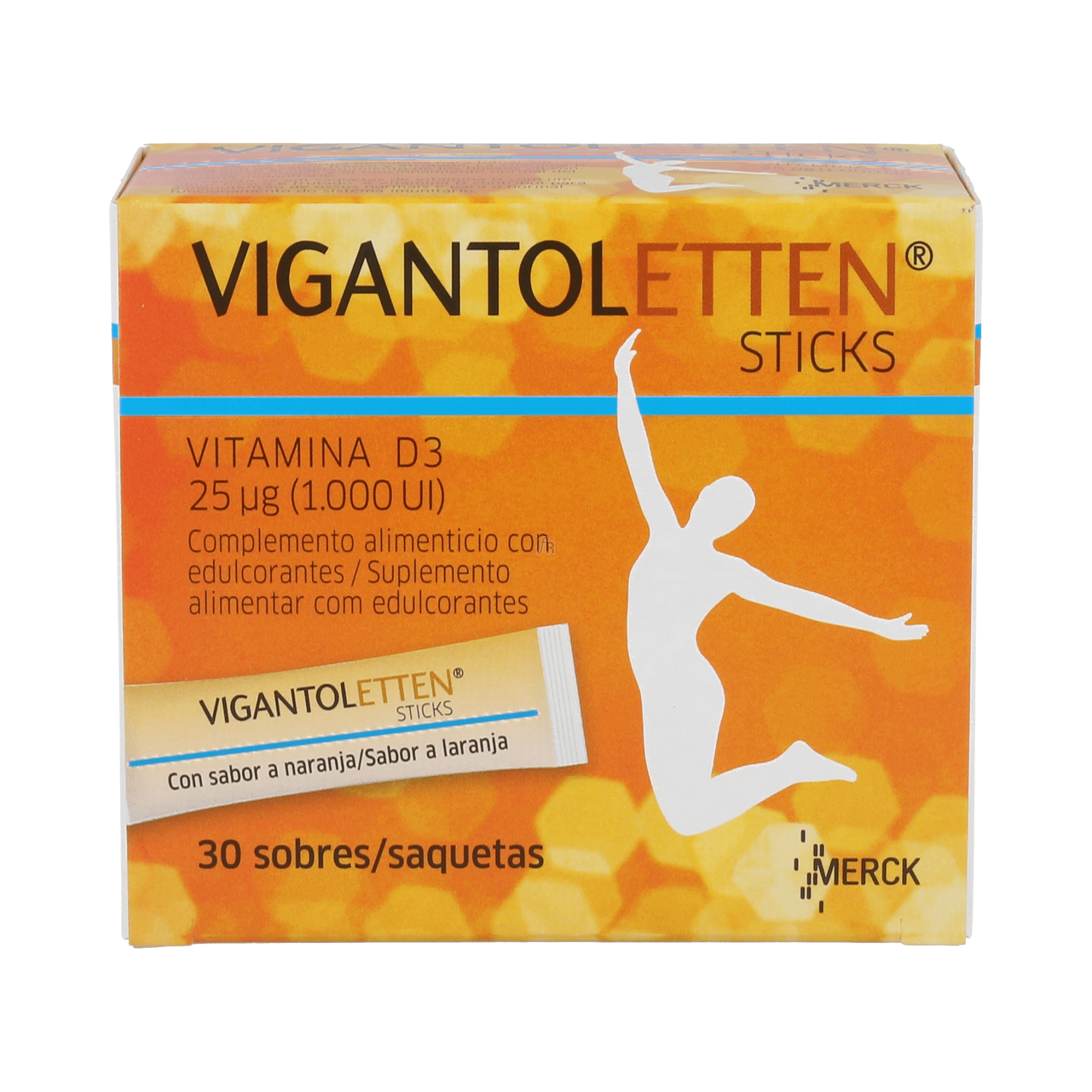 Vigantoletten Granul Vit D3 Sticks 30 Sobres