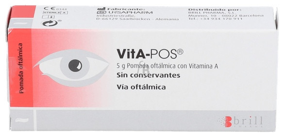 Vita-Pos Pomada Oftalmica  5 G - Varios