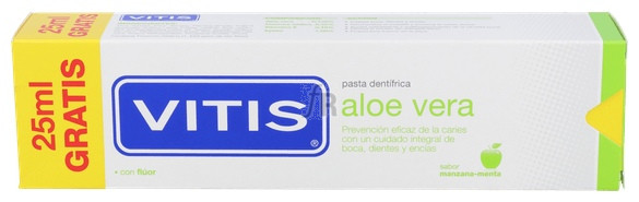 Vitis Aloe Manzana Pasta V2 100+25Ml Gts