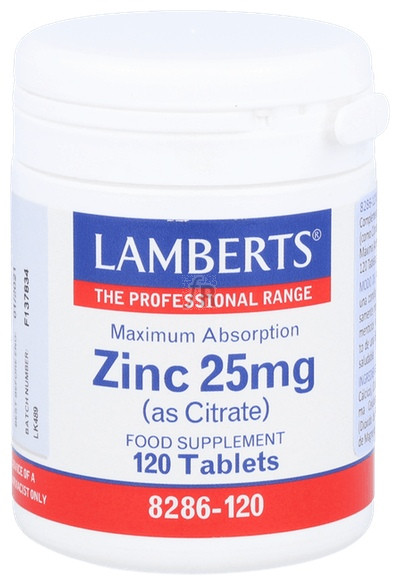 Zinc 25Mg. 120 Comp - Lamberts