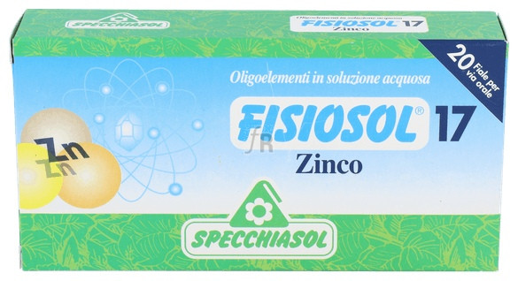 Zinc Fisiosol 20 Ampollas Specchiasol