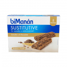 Bimanan Barritas Cereales Con Pepitas Choco ( 8U