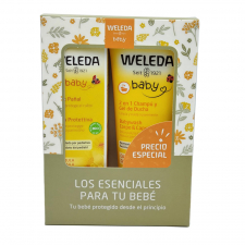 Weleda Set Topb Bebe Crema Pañal + Champu/Gel 