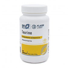 Taurina 100 Cápsulas Klaire