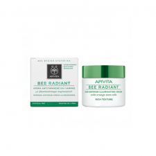 Apivita Bee Radiant Crema Iluminadora Antiedad Rica 50 Ml.