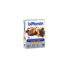 Bimanan Chocolate Naranja 10 Barritas