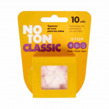Tapones Oidos Noton Cera Algodon 10 U Cajita De
