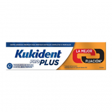 Kukident Pro Plus Boquilla Normal(Dorado) Sin Sabor 40G