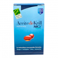 Cien por Cien Natural Aceite De Krill Nko 40 Cápsulas 