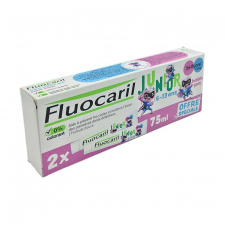 Fluocatil Junior 6-12 Años Gel 2 X 75 Ml Burbuja. 
