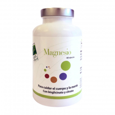 Cien por Cien Natural Magnesio 180 Cápsulas 