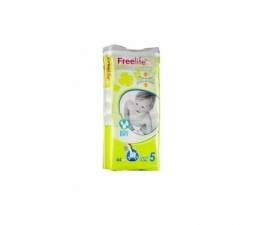 Bebe Cash Freelife Pañales Talla 5 44 Unid - Farmacia Ribera