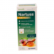 Bensania Nartuss Kids Tos Seca Y Productiva 1 Botella 140 Ml
