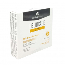 Heliocare 360º SPF 50+ Oil-Free Compact Protector Solar 1 Envase 10 G Color Pearl