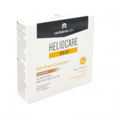 Heliocare 360º SPF 50+ Oil-Free Compact Protector Solar 1 Envase 10 G Color Bronze