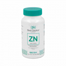 Best Zinc Citrato 46 Mg. BestCeutics 100 Cápsulas 