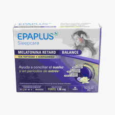 Epaplus Sleepcare Melatonina Retard Balance 60 Comprimidos