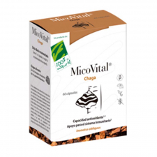 Cien por Cien Natural Micovital Chaga 60 Cápsulas 