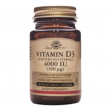 Solgar Vitamina D3 4000 Ui 100Mcg.  60 VCápsulas 