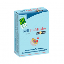 Cien por Cien Natural Krill Fosfolipidos Pl+Dha 30 Perlas 