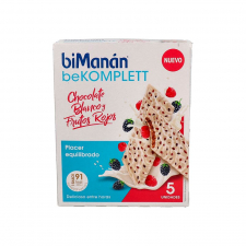 Bimanan Bekomplett 5 Barritas 18 G Sabor Chocolate Blanco Y Mora