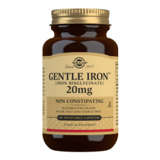 Solgar Hierro Gentle 20Mg. 180 Cápsulas Vegetales
