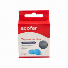Tapon Oido Sil Acofar Moldeable 6U