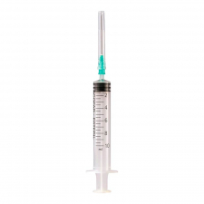 Jeringa Con Aguja 3 Piezas Esteril Acofar 1 Unidad 10 Ml A:40 Mm X 0,8 Mm