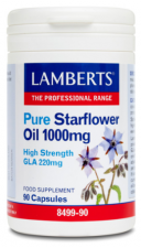 Aceite De Borraja Puro 1000Mg(High Gla220Mg)90 Cap.  - Lamberts
