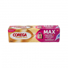 Corega Max Fijacion + Confort 1 Tubo 40 G Sin Sabor