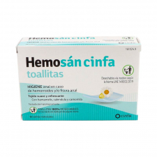 Hemosan Cinfa Toallitas 12 Toallitas