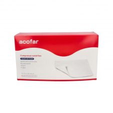 Compresa Est Acofar Tej Sin Tejer 10X20Cm 50U