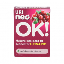 Urineo Arandano Rojo 30 Capsulas 500 Microgranul