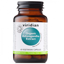 Viridian Ashwagandha Extracto Bio 60 Cápsulas Vegetales 